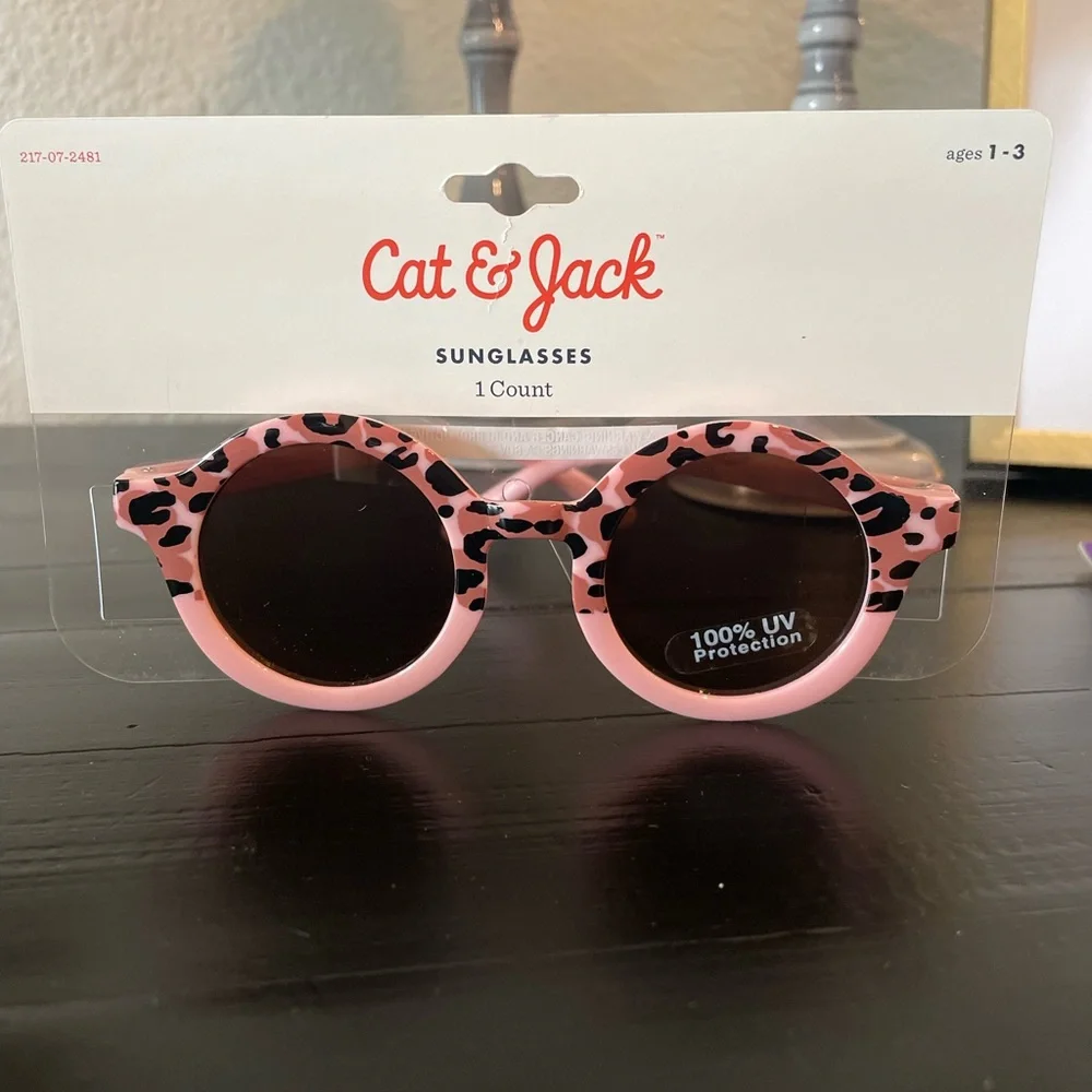 New Sunglasses Pink Leopard